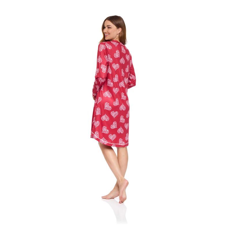 La Marquise Cosy Wonders Jersey Long Sleeve Nightdress image number 7